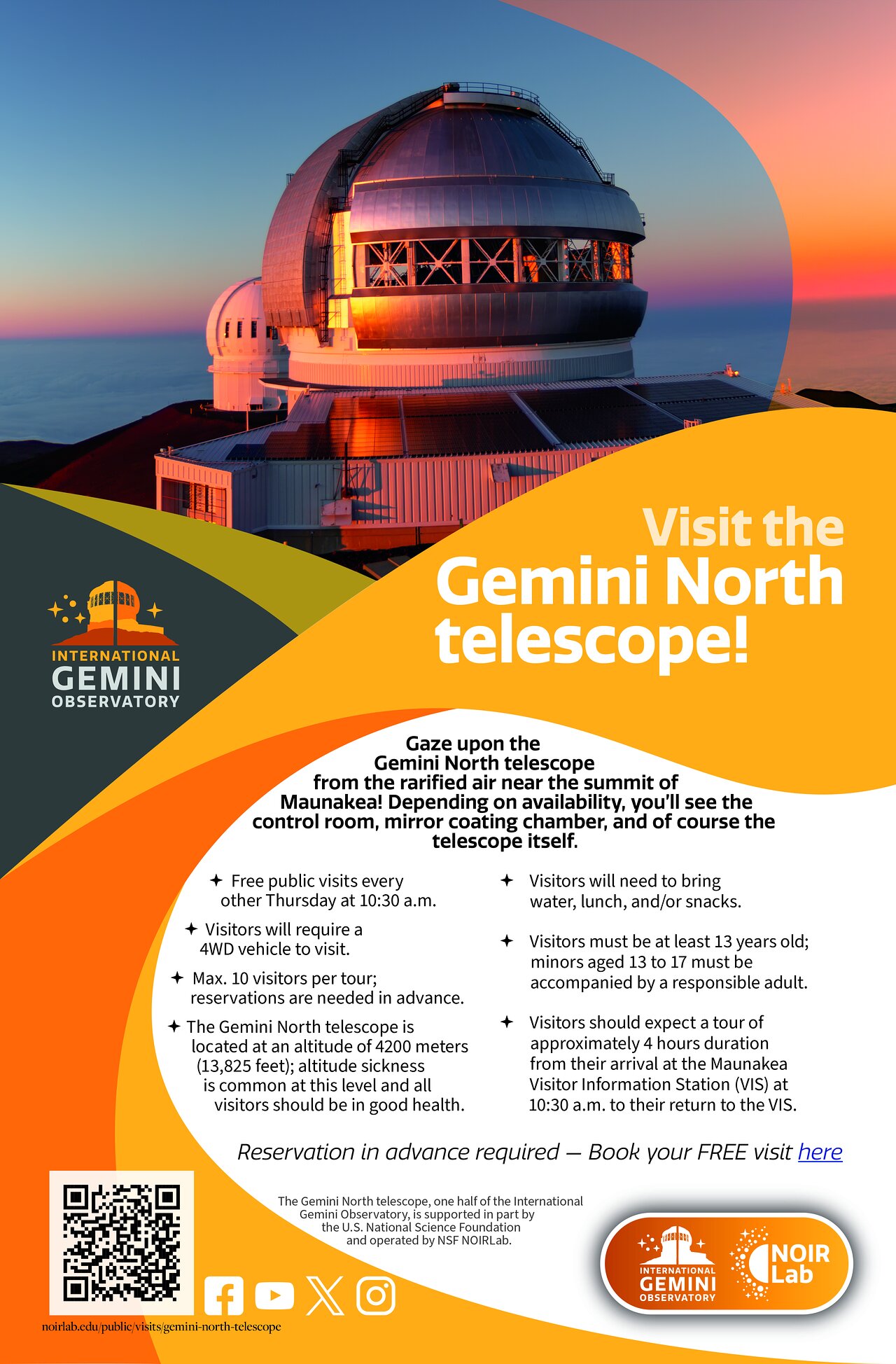 Gemini North Visits Flyer